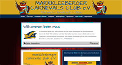 Desktop Screenshot of markkleeberger-carnevals-club.de